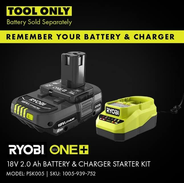 Foto 3 pulgar | Taladro de Impacto Ryobi One+ 18 V Inalámbrico 1/4 Pulgadas - Venta Internacional