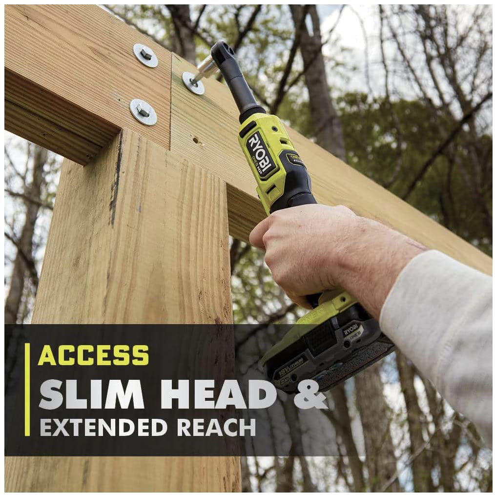 Foto 5 | Ratchet Ryobi One+ Hp 18 V Inalámbrico sin Escobillas 1/4 Pulgadas - Venta Internacional