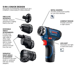 Foto 3 | Taladro Destornillador Bosch con Estuche-Venta Internacional