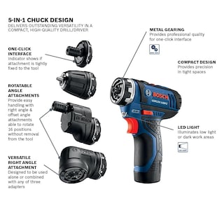Foto 7 | Taladro Destornillador Bosch con Estuche-Venta Internacional