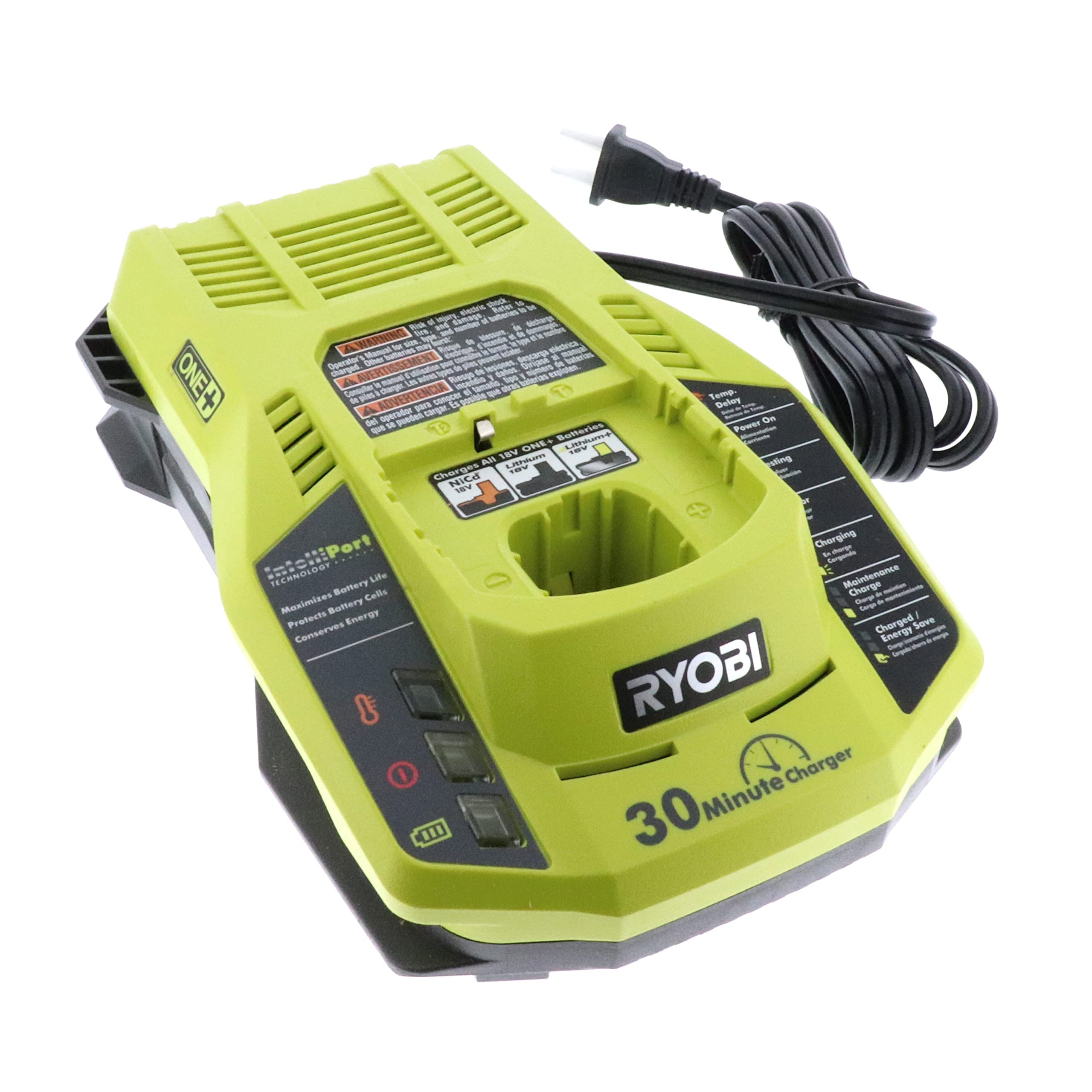 Foto 2 pulgar | Cargador de Baterías Ryobi P117 One+ 18v Litio-nicad - Venta Internacional.