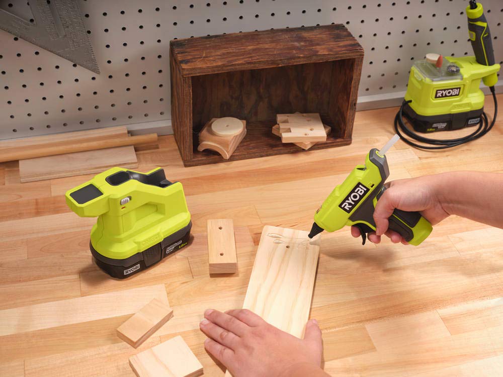 Foto 3 pulgar | Minipistola De Pegamento Inalámbrica Ryobi Rglm18-0 18v One+ - Venta Internacional