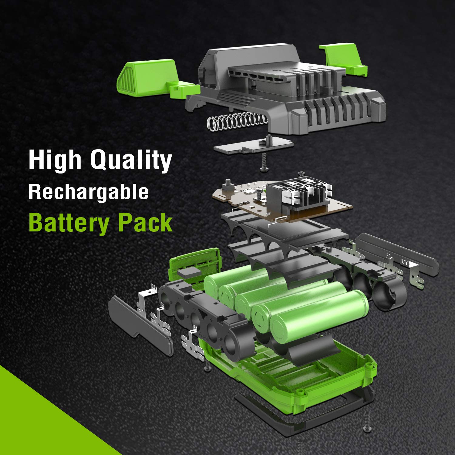 Foto 3 pulgar | Paquete de Baterías Workpro 20v 4.0ah Iones de Litio para Herramientas Inalámbricas 10 Piezas - Venta Internacional