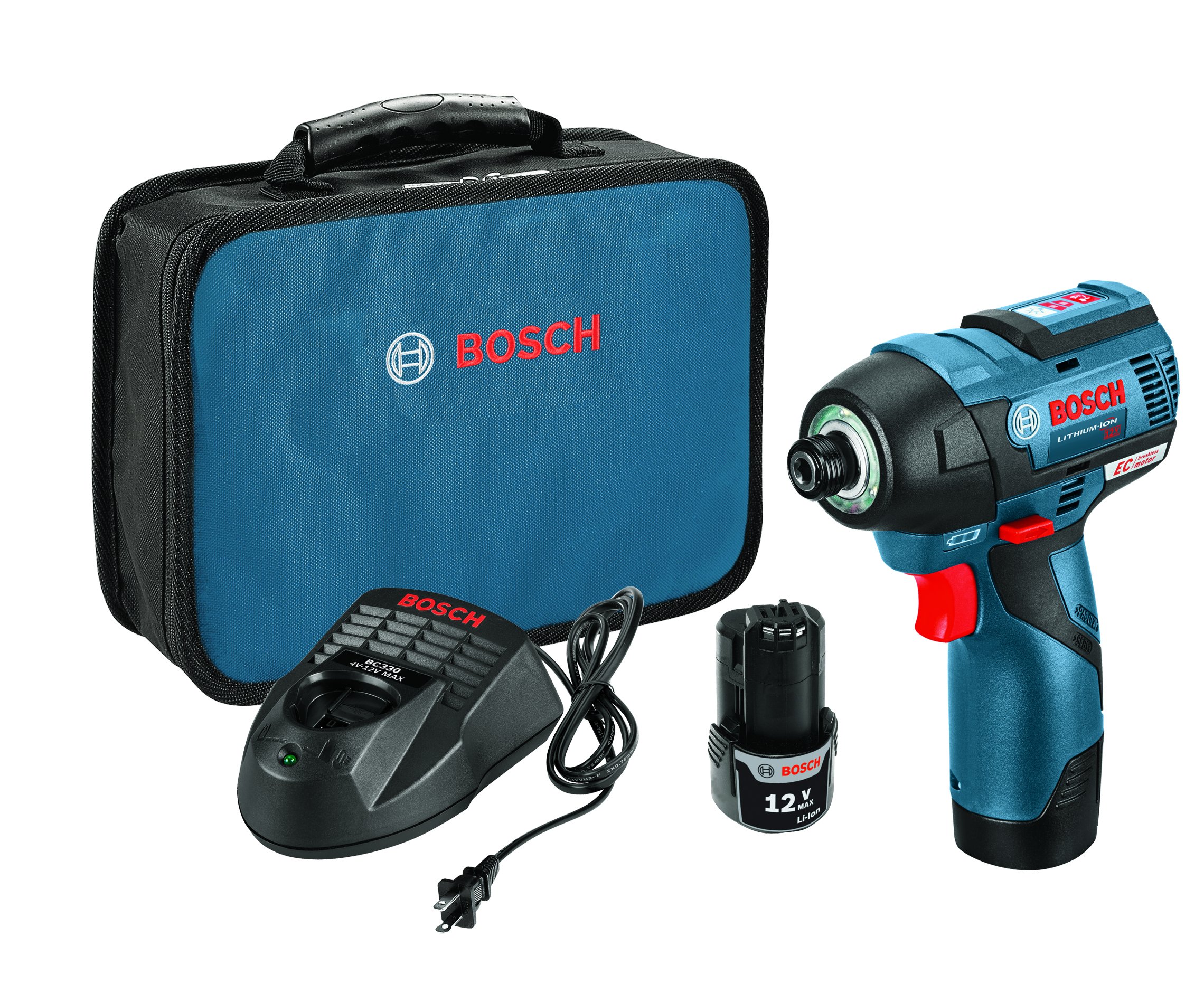 Foto 2 pulgar | Destornillador de Impacto Bosch Ps42-02 12 V Max Ec Sin Escobillas Con 2 Baterías - Venta Internacional