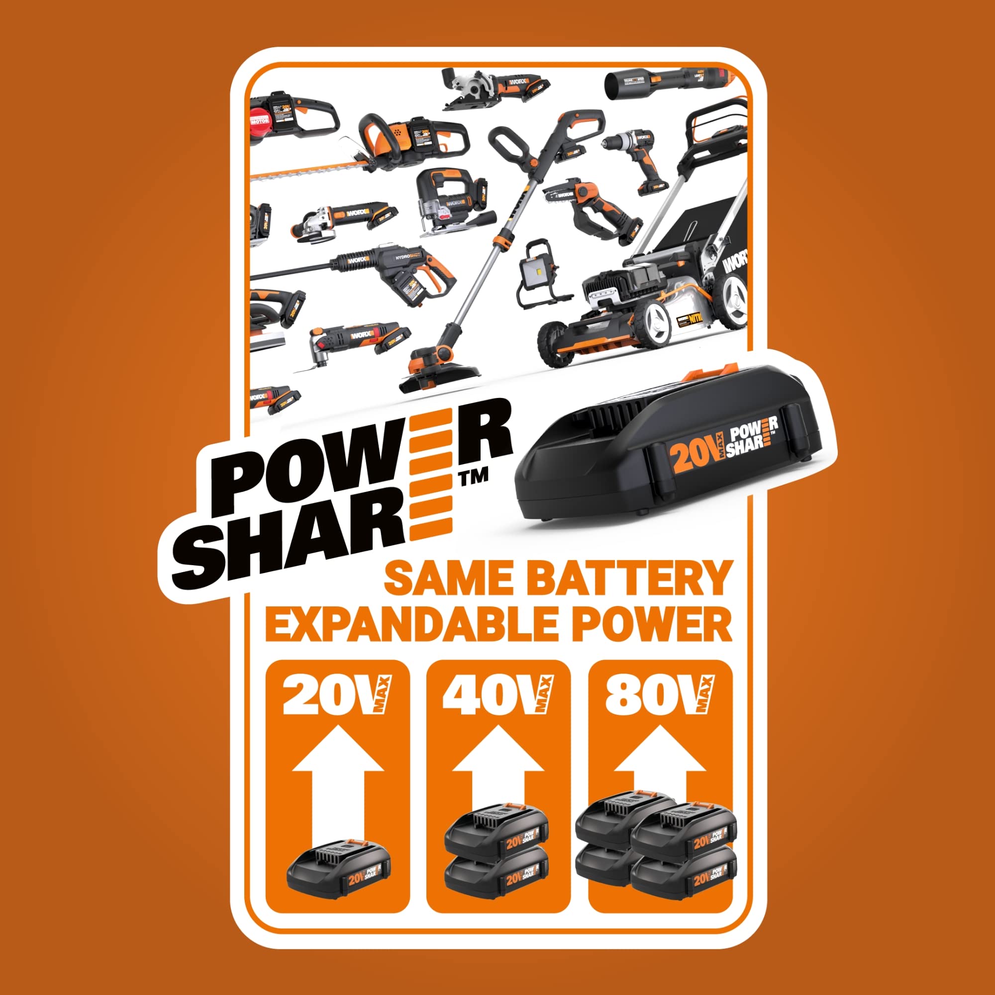 Foto 3 pulgar | Taladro Inalámbrico Worx Nitro 20v 1/2'' con Motor sin Escobillas - Venta Internacional