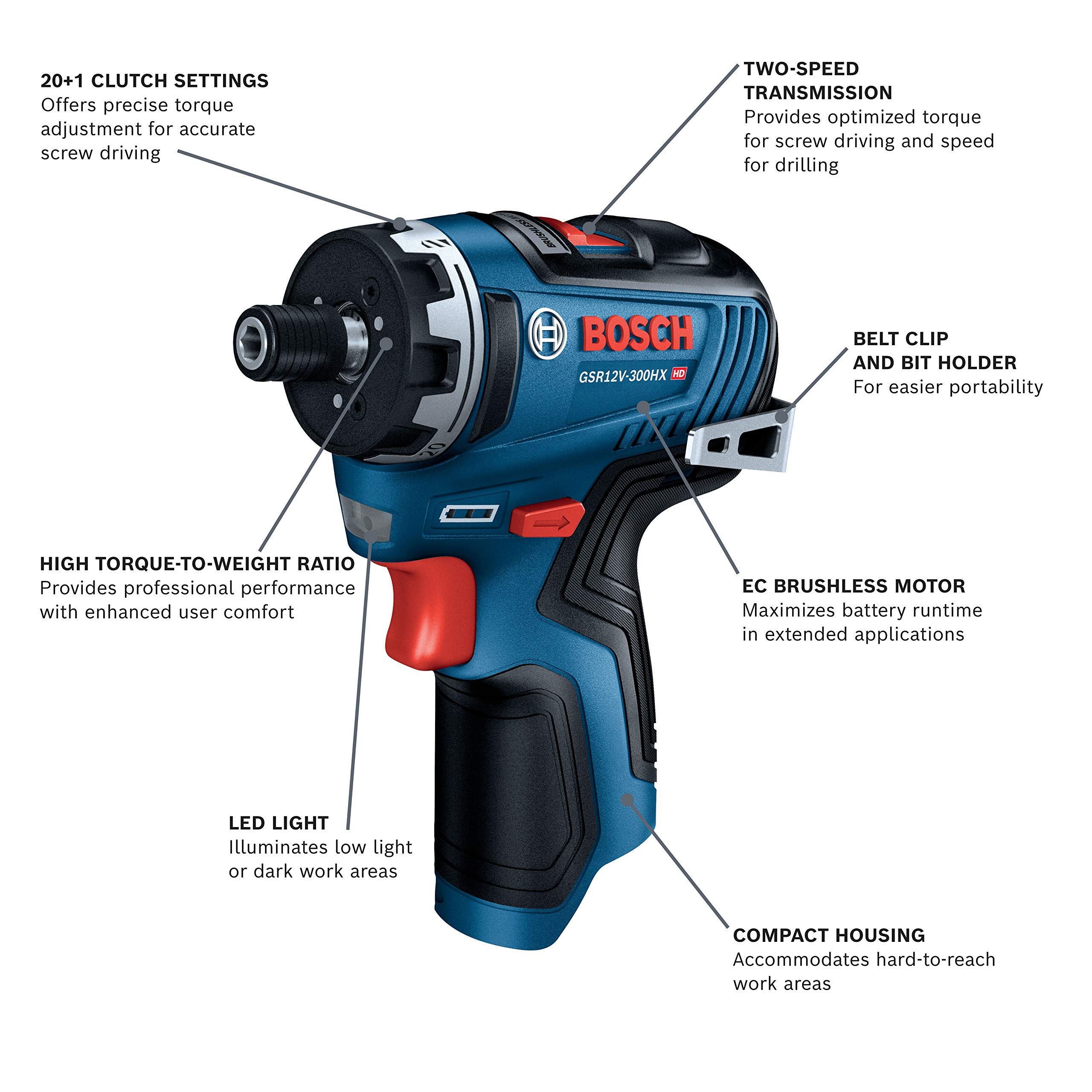 Foto 3 pulgar | Taladro Bosch Gsr12v-300hxn 12 V  - Venta Internacional