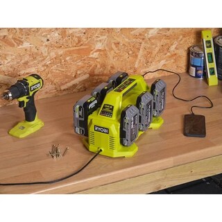 Foto 4 | Supercargador de Baterías Ryobi P135 de 18 V One+ 6 Puertos Iones de Litio - Venta Internacional