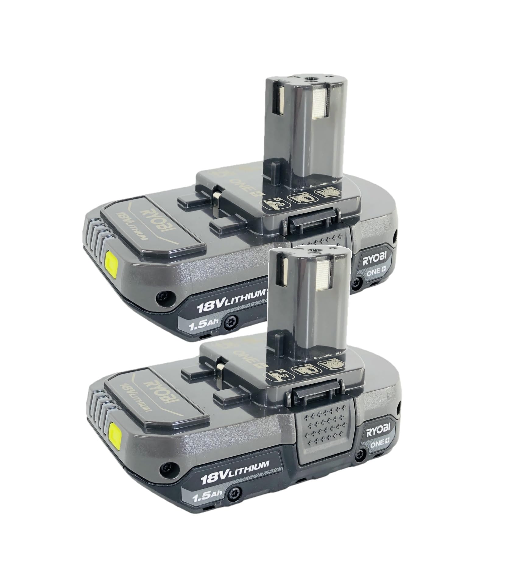 Batería Ryobi P102 18 V One+ Compact de Iones de Litio Paquete de 2 - Venta Internacional