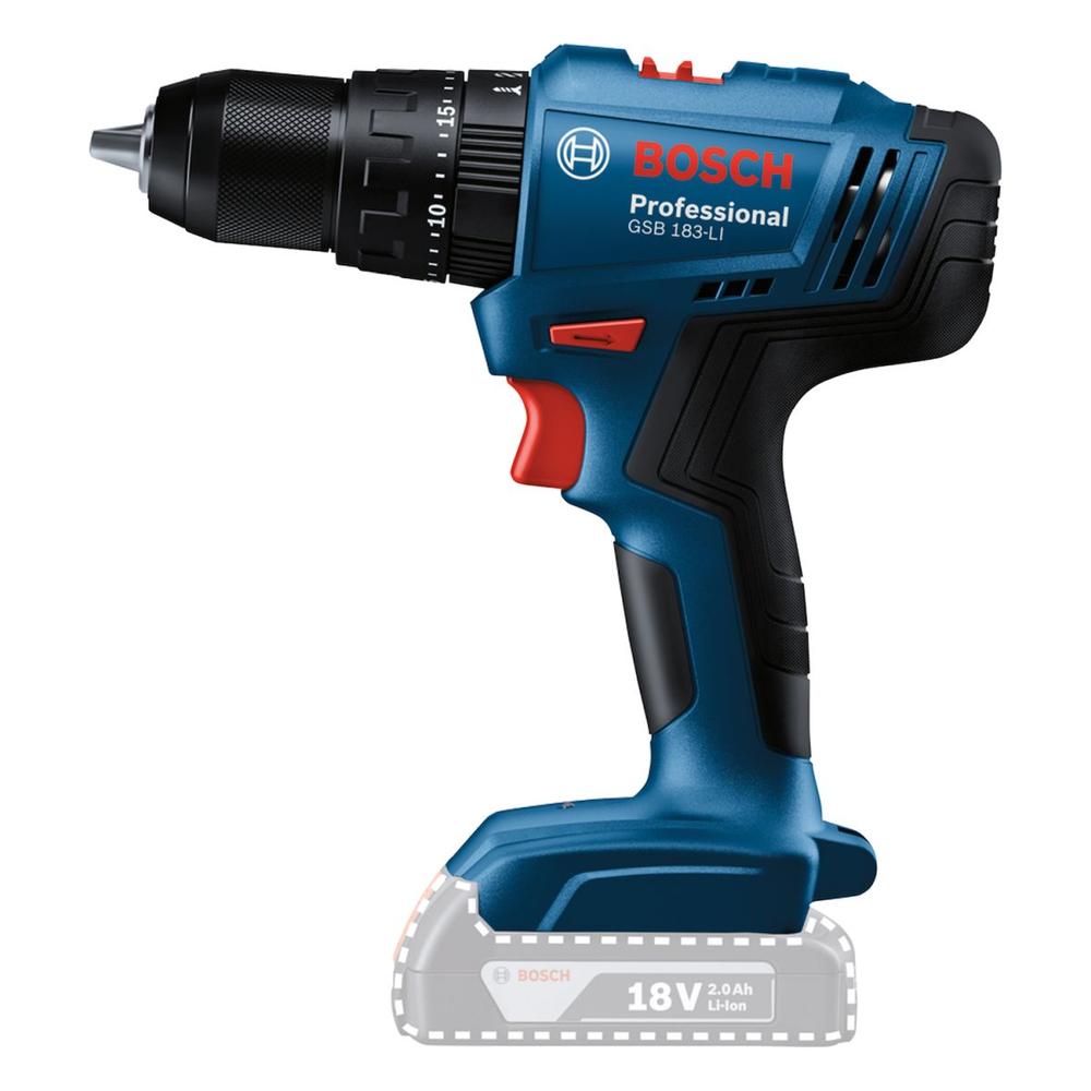 Foto 3 pulgar | Rotomartillo Inalámbrico Bosch 183-li 1/2' 56nm 18v 1815 Rpm