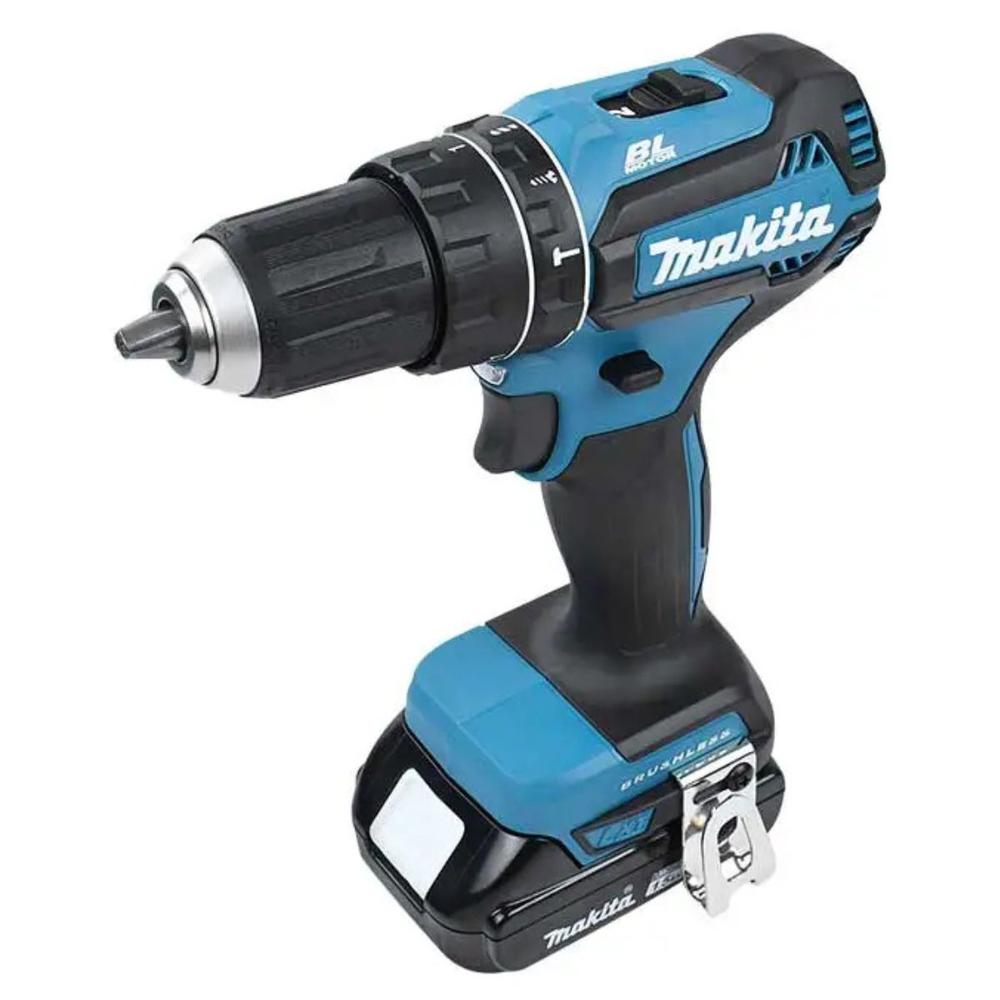 Foto 4 pulgar | Rotomartillo Makita Brushless DHP485SYE 18v con Batería