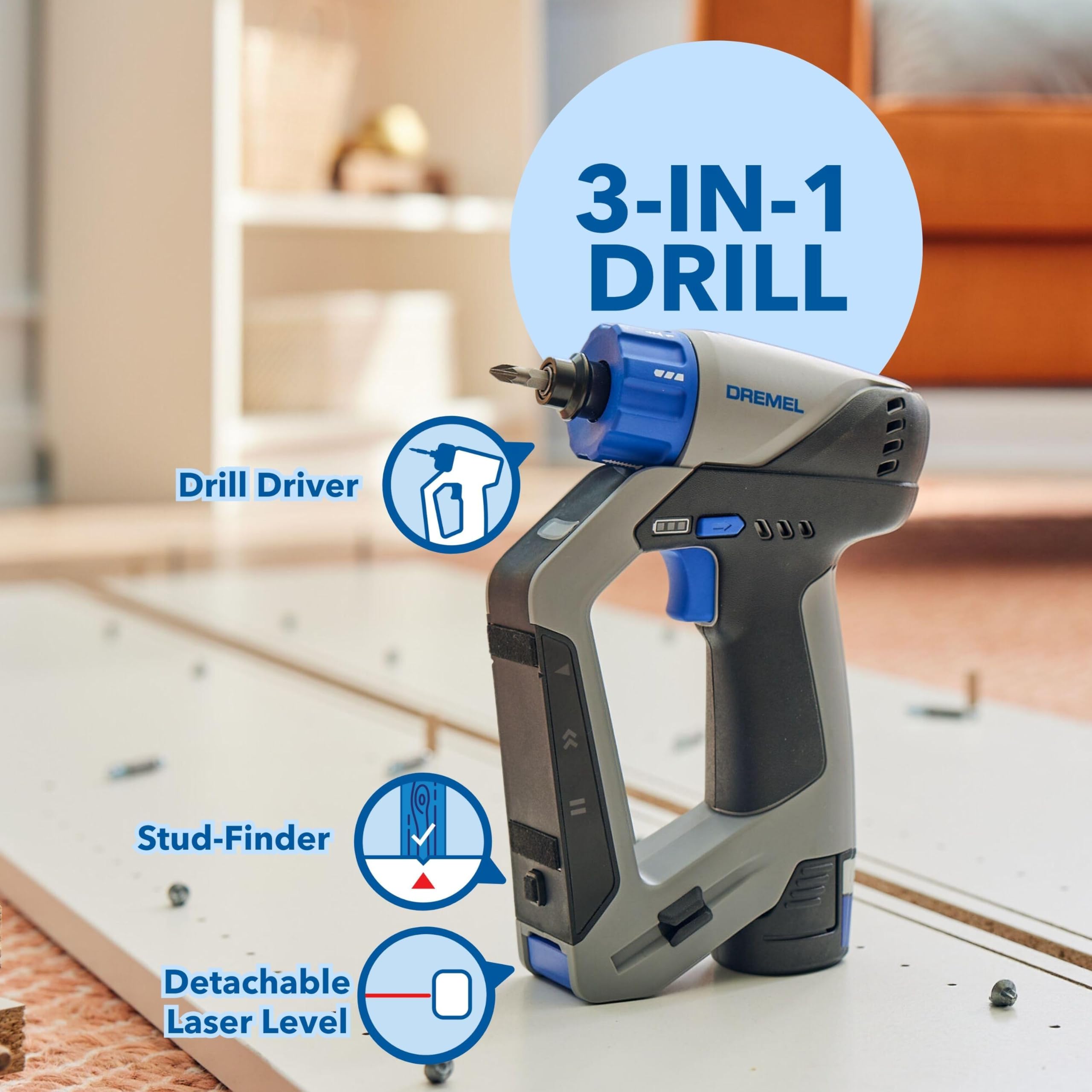 Foto 3 pulgar | Taladro Dremel con Pernos y Láser-Venta Internacional