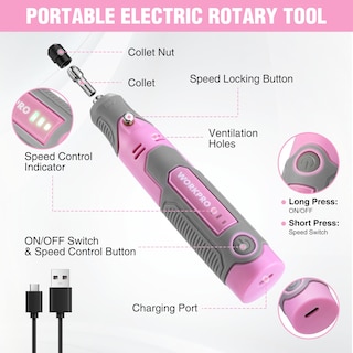 Foto 3 | Kit de Herramientas Rotativas Inalámbricas Workpro 3.6 V con 71 Piezas de Accesorios - Venta Internacional
