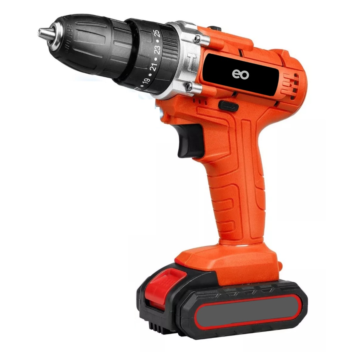 Taladro de Impacto Inalámbrico 21V con 2 Baterías De Litio y Cargador Rápido