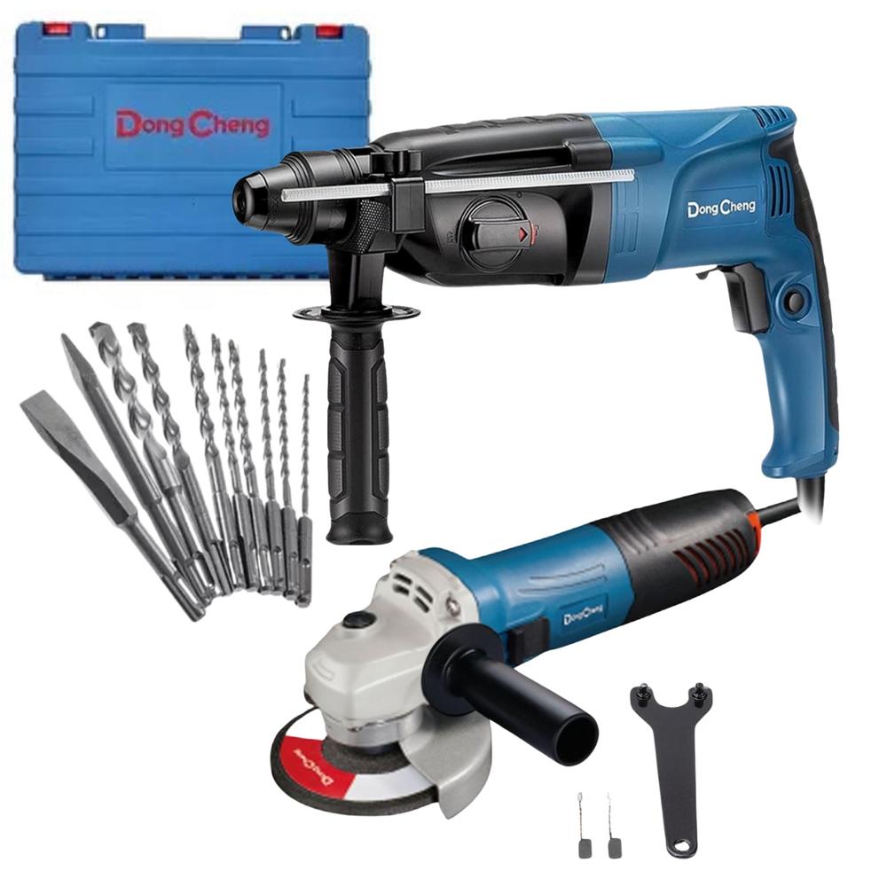 Foto 1 | Rotomartillo Perforador 800w Dongcheng + Miniesmeril.