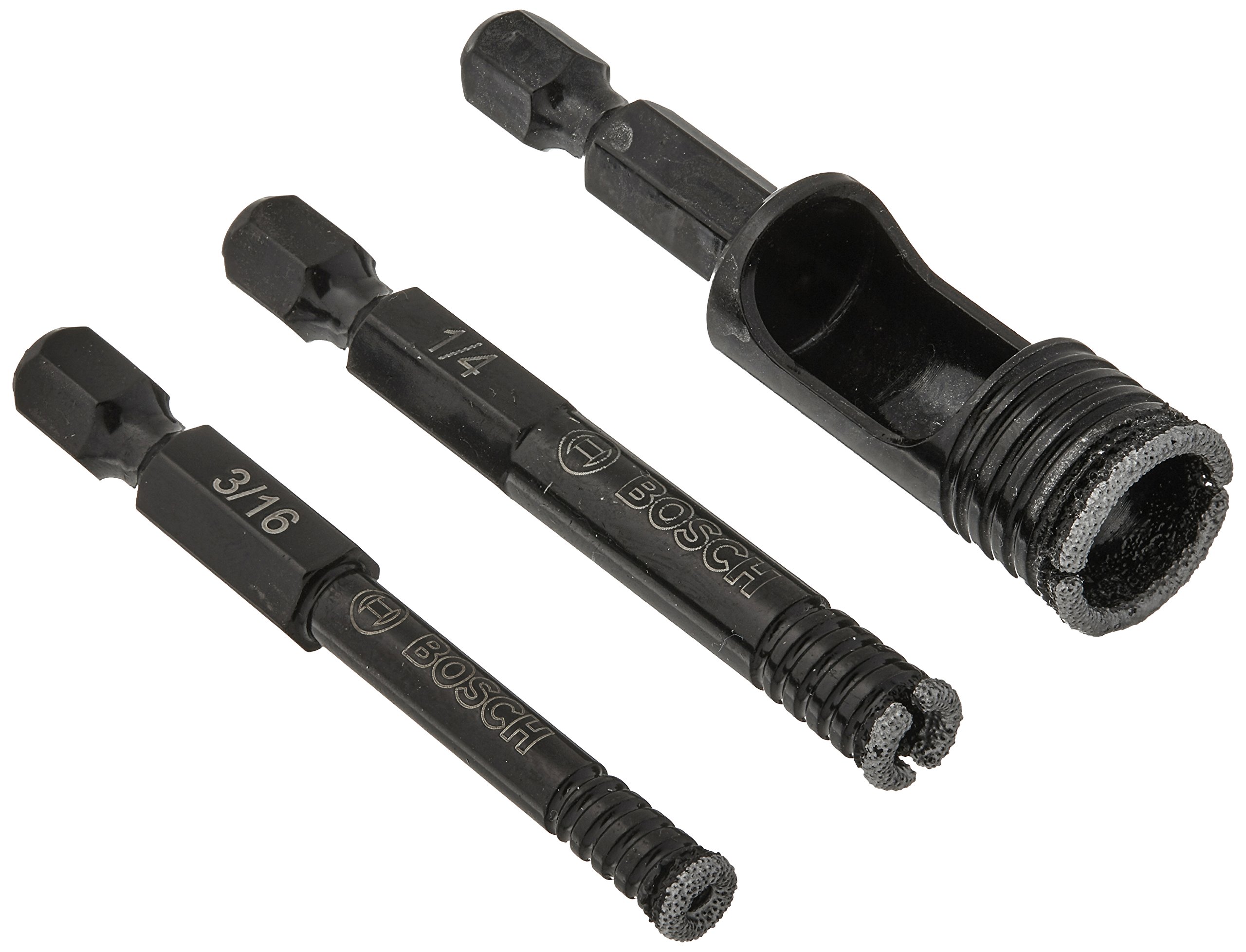 Foto 2 pulgar | Set de Sierras Perforadoras Bosch HDGM2 HDGM de Diamante de 3 Piezas- Venta Internacional