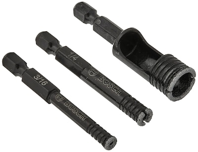 Foto 1 | Set de Sierras Perforadoras Bosch HDGM2 HDGM de Diamante de 3 Piezas- Venta Internacional