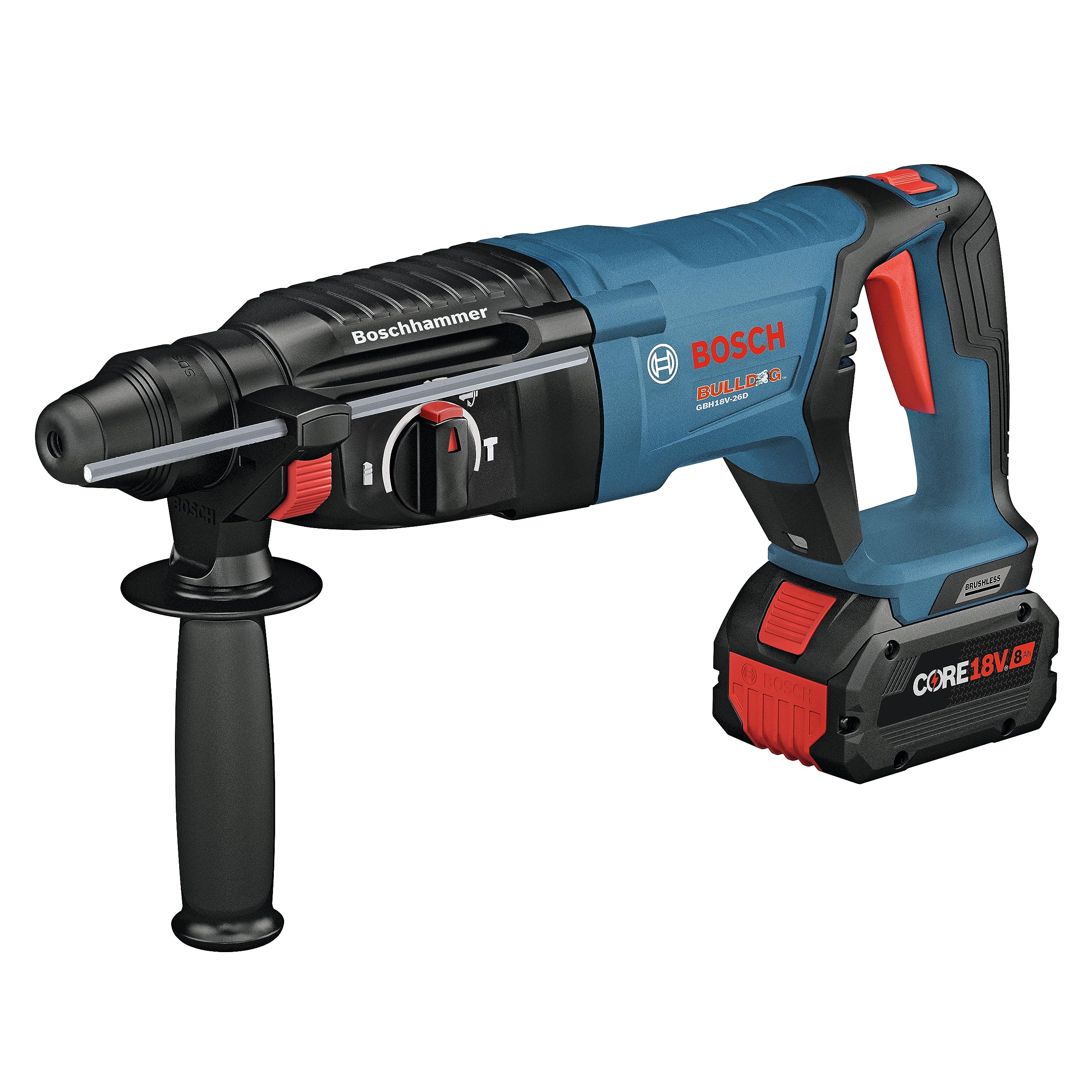 Foto 4 pulgar | Martillo Perforador Bosch GBH18V-26DK24 18V con 2 Baterías 8Ah - Venta Internacional