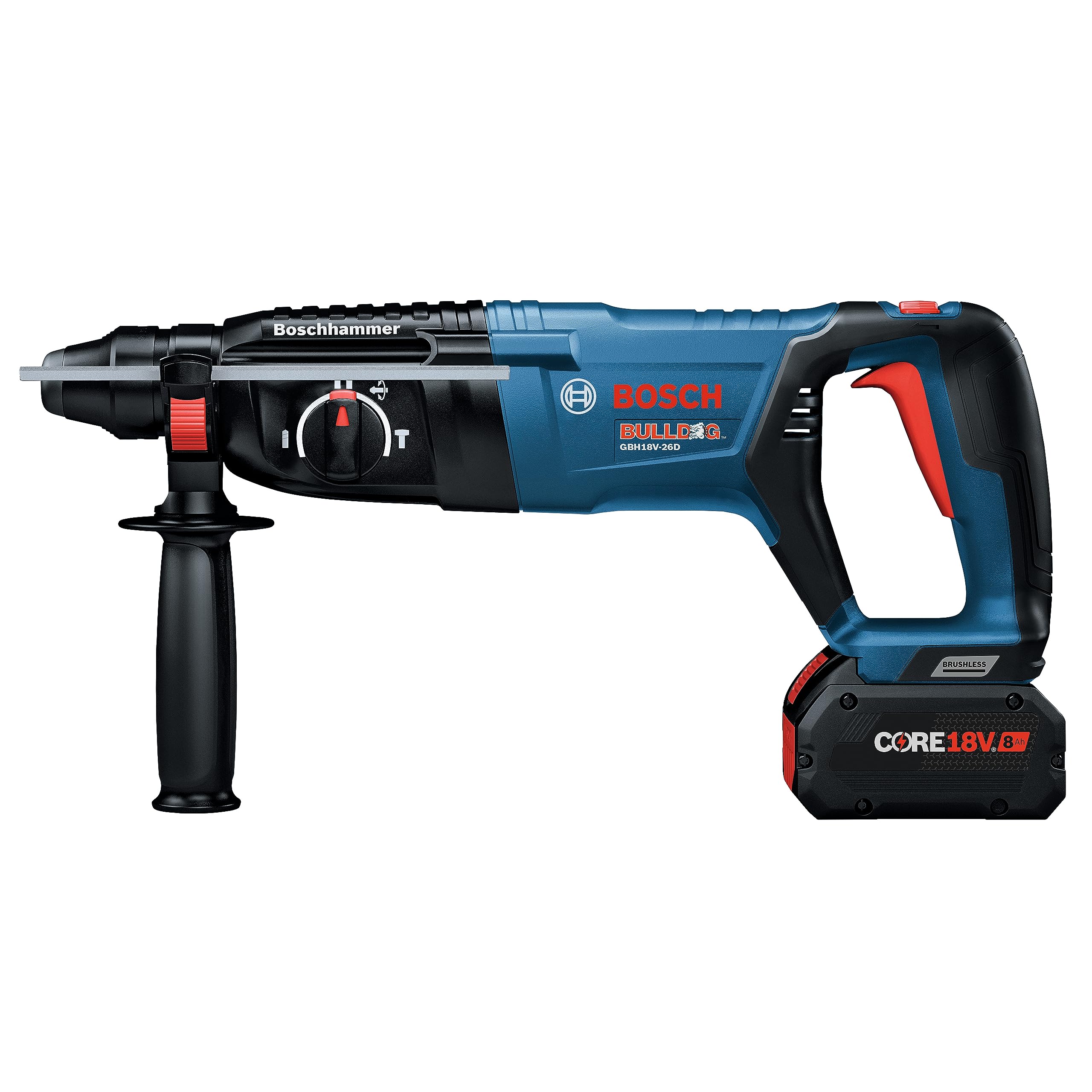 Foto 5 pulgar | Martillo Perforador Bosch GBH18V-26DK24 18V con 2 Baterías 8Ah - Venta Internacional