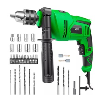 Foto 1 | Taladro Rotomartillo 1/2'' Pro 910w con Brocas & Puntas Eo Safe Imports ESI-5414-1 Verde