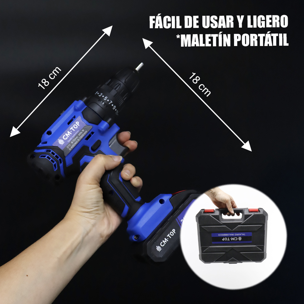 Foto 4 | Pistola de Impacto Multifuncional CM-TOP