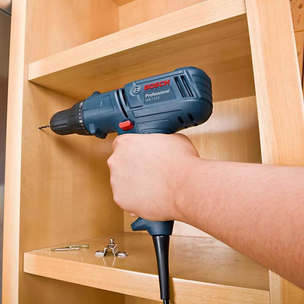 Foto 6 pulgar | Taladro Atornillador Bosch GSR 7-14 E 400w 127v + Accesorios
