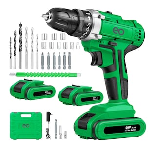 Foto 2 | Taladro Atornillador Inalámbrico Eo Safe Imports Esi-1513-1 Verde