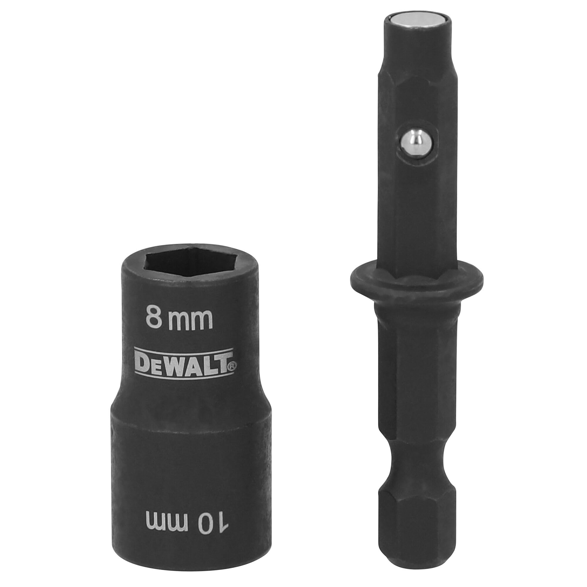 Foto 3 pulgar | Enchufe y Extensión Corta 2 en 1 Dewalt Flextorq de 8 y 10 mm - Venta Internacional