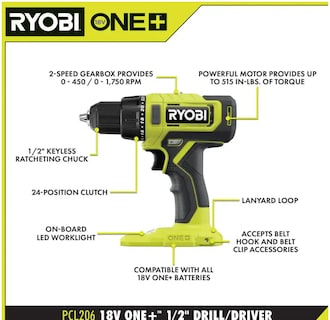 Foto 3 | Kit de Herramientas Ryobi de 8 Piezas-Venta Internacional