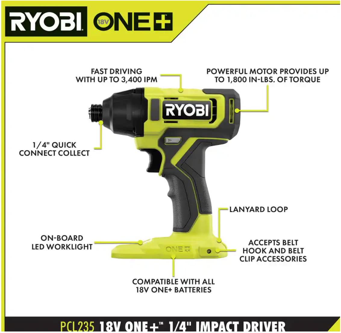 Foto 5 pulgar | Kit de Herramientas Ryobi de 8 Piezas-Venta Internacional