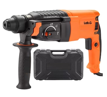 Foto 2 | Rotomartillo Electroneumático 800w De Potencia, Naranja Y Negro