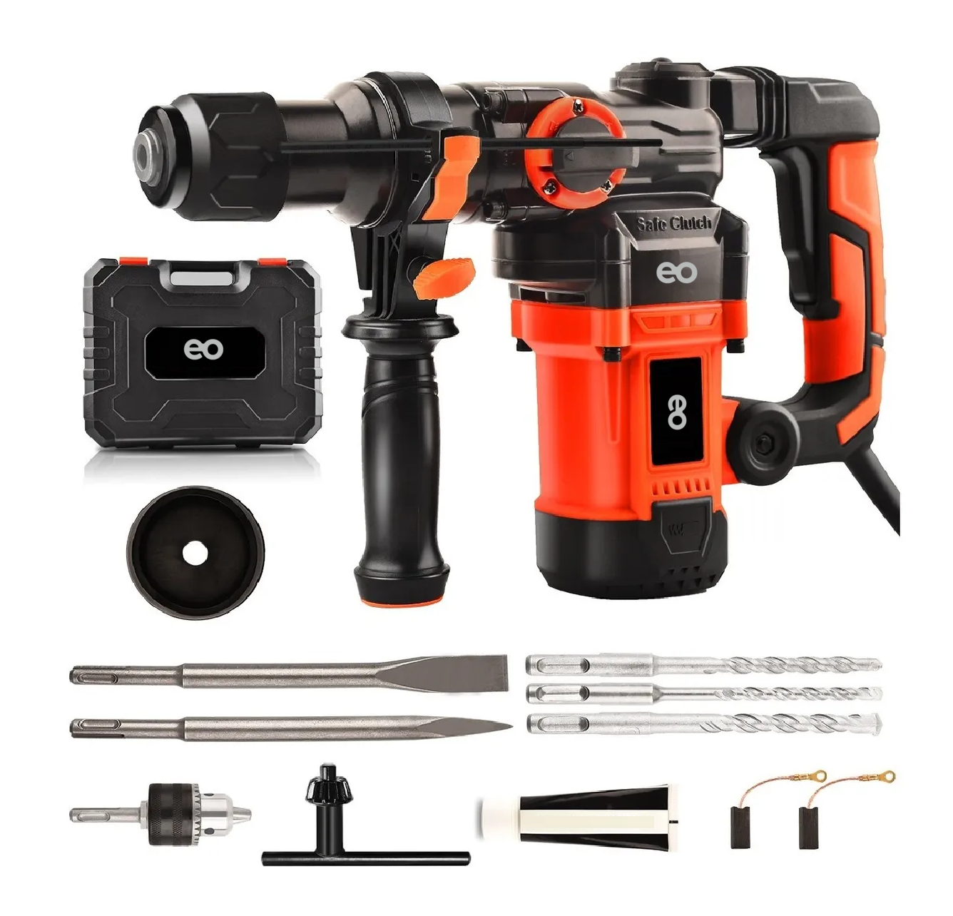Foto 3 pulgar | Rotomartillo Perforador 1600w Eo Safe Imports Esi-1192-1 Naranja