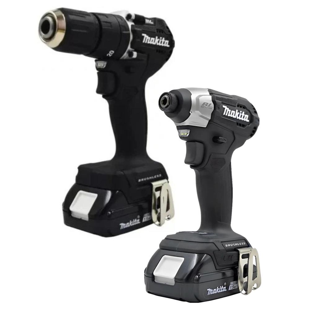 Foto 7 pulgar | Rotomartillo Makita 1/2' + Atornillador 1/4' 18v +2bat 1.5ah