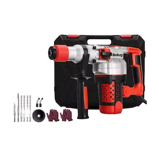 Foto 2 | Rotomartillo Cincelador Perforador Sds Industrial 2200w Rojo/plata Belug