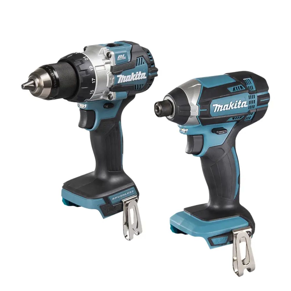 Foto 3 pulgar | Combo Makita Rotomartillo 18v Brushless + Atornillador Dlx2523st