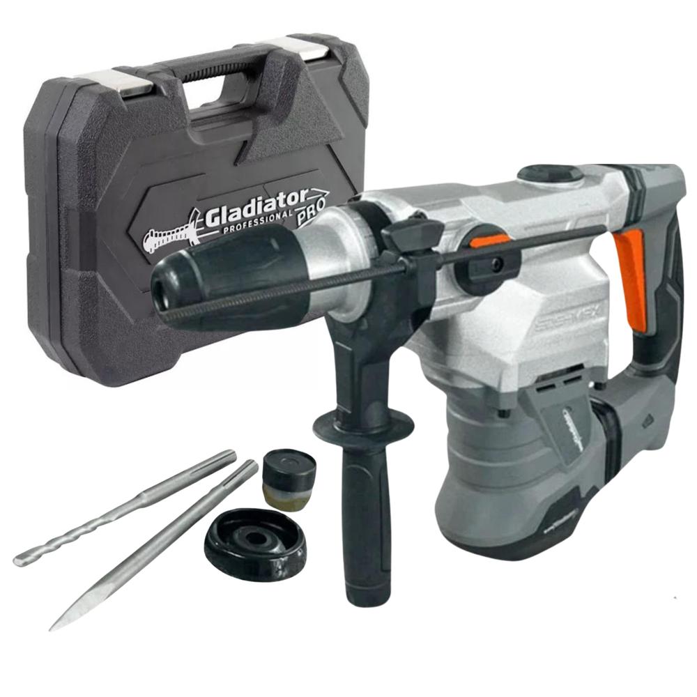 Rotomartillo SDS Max Gladiator RM 840/3/120k 1500w + Maletín