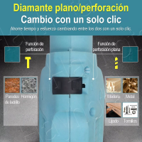 Foto 4 pulgar | Kit Taladro Rotomartillo Eo Safe Imports ESI-5945-1 Multicolor 38 Piezas