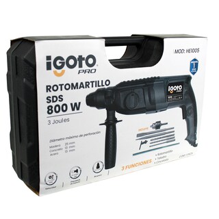 Foto 2 | Rotomartillo Sds 800 W 4 Funciones