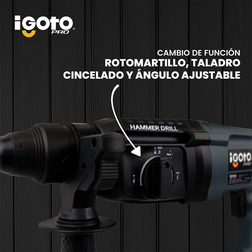 Foto 4 pulgar | Rotomartillo Sds 800 W 4 Funciones