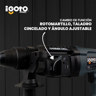 Foto 3 | Rotomartillo Sds 800 W 4 Funciones
