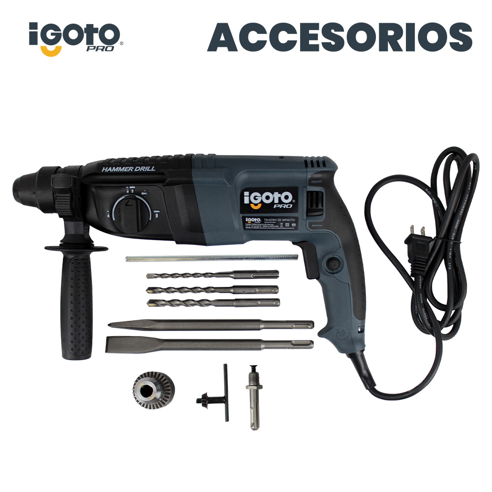 Foto 6 | Rotomartillo Sds 800 W 4 Funciones
