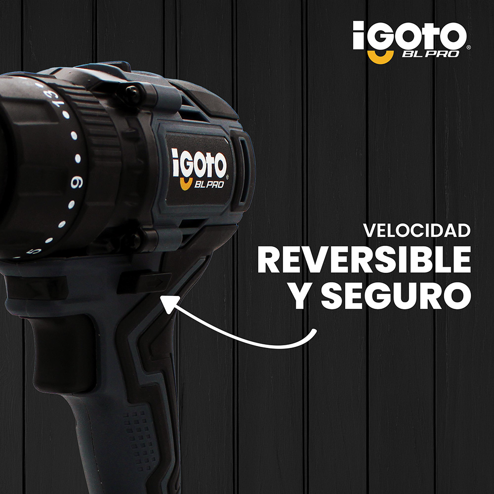Foto 6 pulgar | Taladro Rotomartillo Brushless 20 V Inalámbrico Igoto Pro