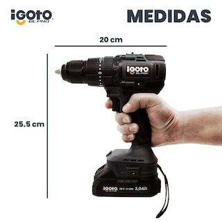 Foto 8 | Taladro Rotomartillo Brushless 20 V Inalámbrico Igoto Pro