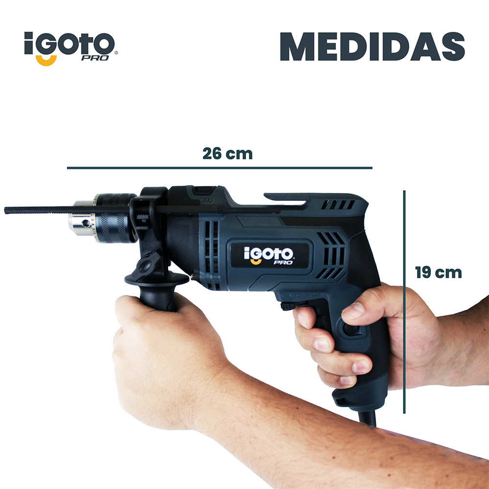 Foto 9 pulgar | Taladro Rotomartillo Igoto 850 W