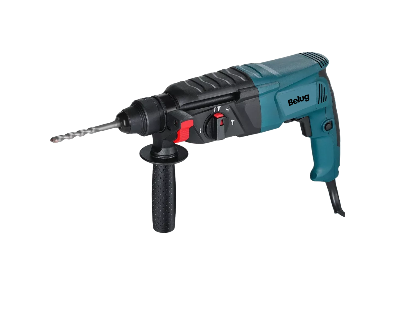 Foto 2 pulgar | Rotomartillo Electroneumático Belug Con 800w De Potencia 110v-127v, Negro Y Azul