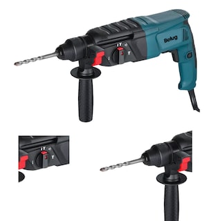 Foto 2 | Rotomartillo Electroneumático Belug Con 800w De Potencia 110v-127v, Negro Y Azul