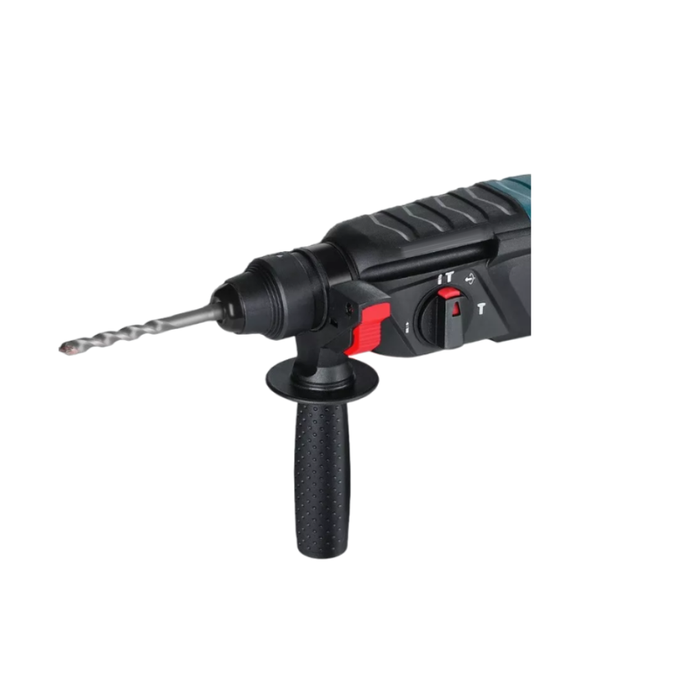 Foto 4 pulgar | Rotomartillo Electroneumático Belug Con 800w De Potencia 110v-127v, Negro Y Azul