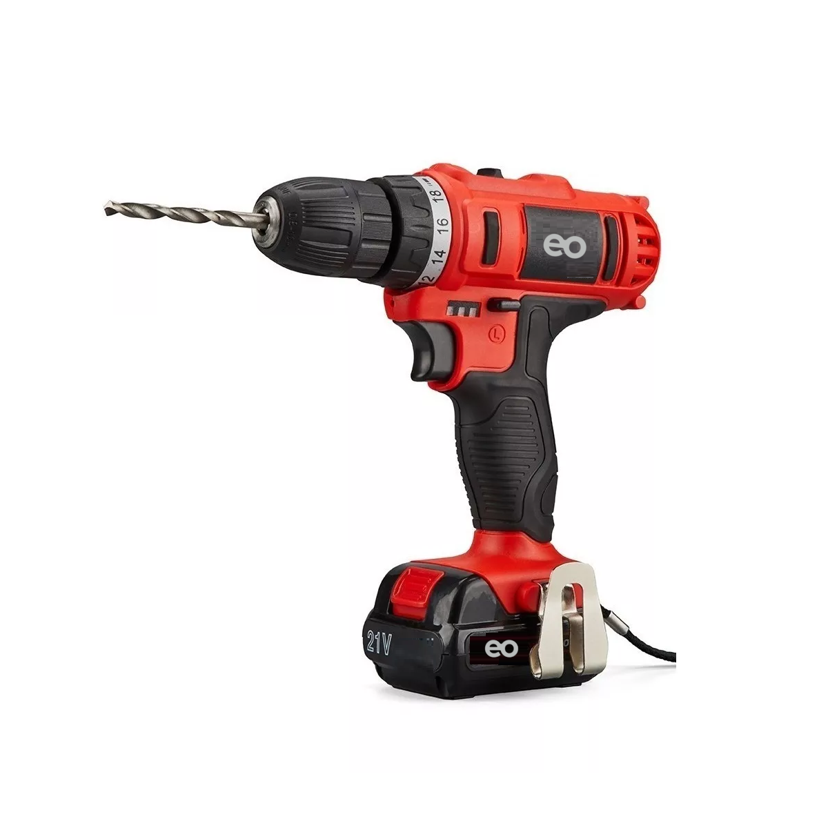 Taladro Percutor Atornillador Inalámbrico Eo Safe Imports Esi-6282-1 Multicolor