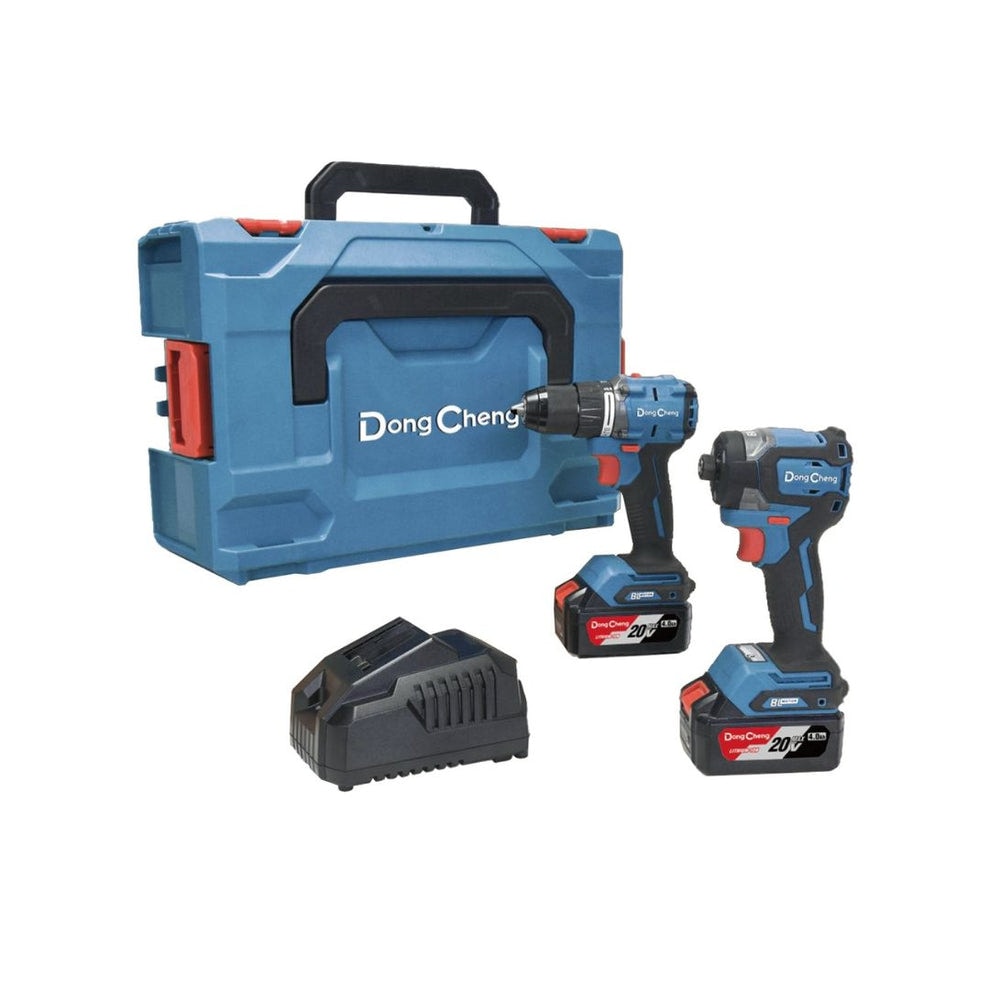 Taladro Inalámbrico Dong Cheng con Atornillador de 20 v $5,864