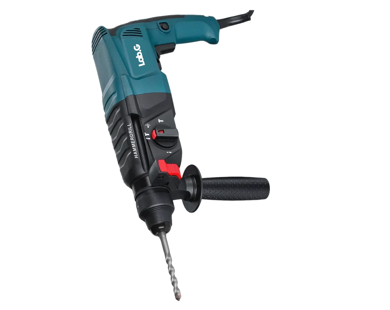 Foto 4 pulgar | Rotomartillo Electroneumático Lab.g Con 800w De Potencia 110v-127v, Negro Y Azul