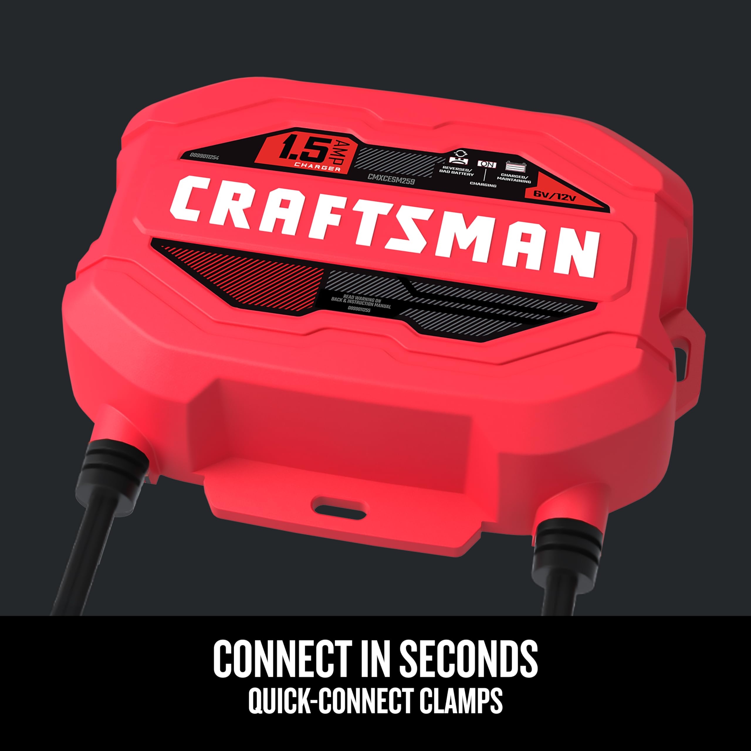 Foto 2 | Cargador De Baterías Craftsman Cmxcesm259 1.5a 6v Y 12v - Venta Internacional.
